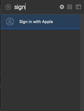 apple登入添加教學範例