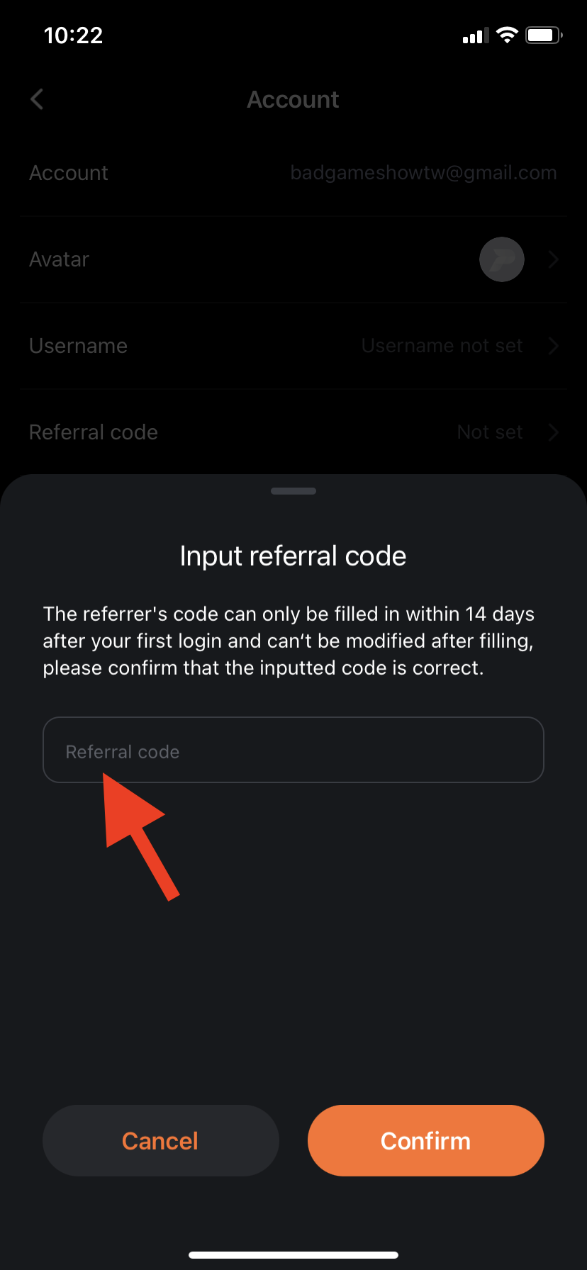 2021 Pionex Referral Code Step3